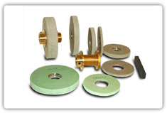 Steel and rubber wheels