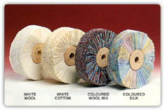 Yarn circular brushes