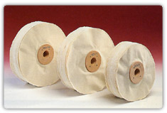 Cepillos circulares en tela algodn